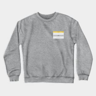 Side Pride Pocket Position Crewneck Sweatshirt